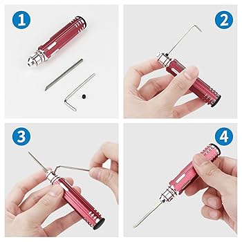Amazon | Vlookee スジボリ タガネ 7つ刃セット ガンプラ ミニ四